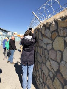 The wall at the Mexico Border